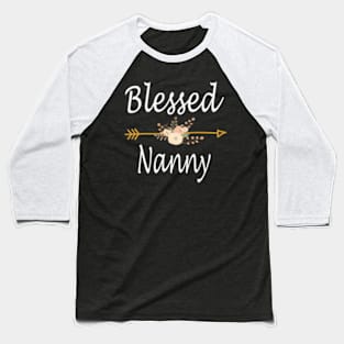 Blessed Nanny Mothers Day Baseball T-Shirt